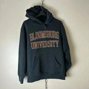 Vintage Bloomsburg  University Collegiate Hoodie Medium